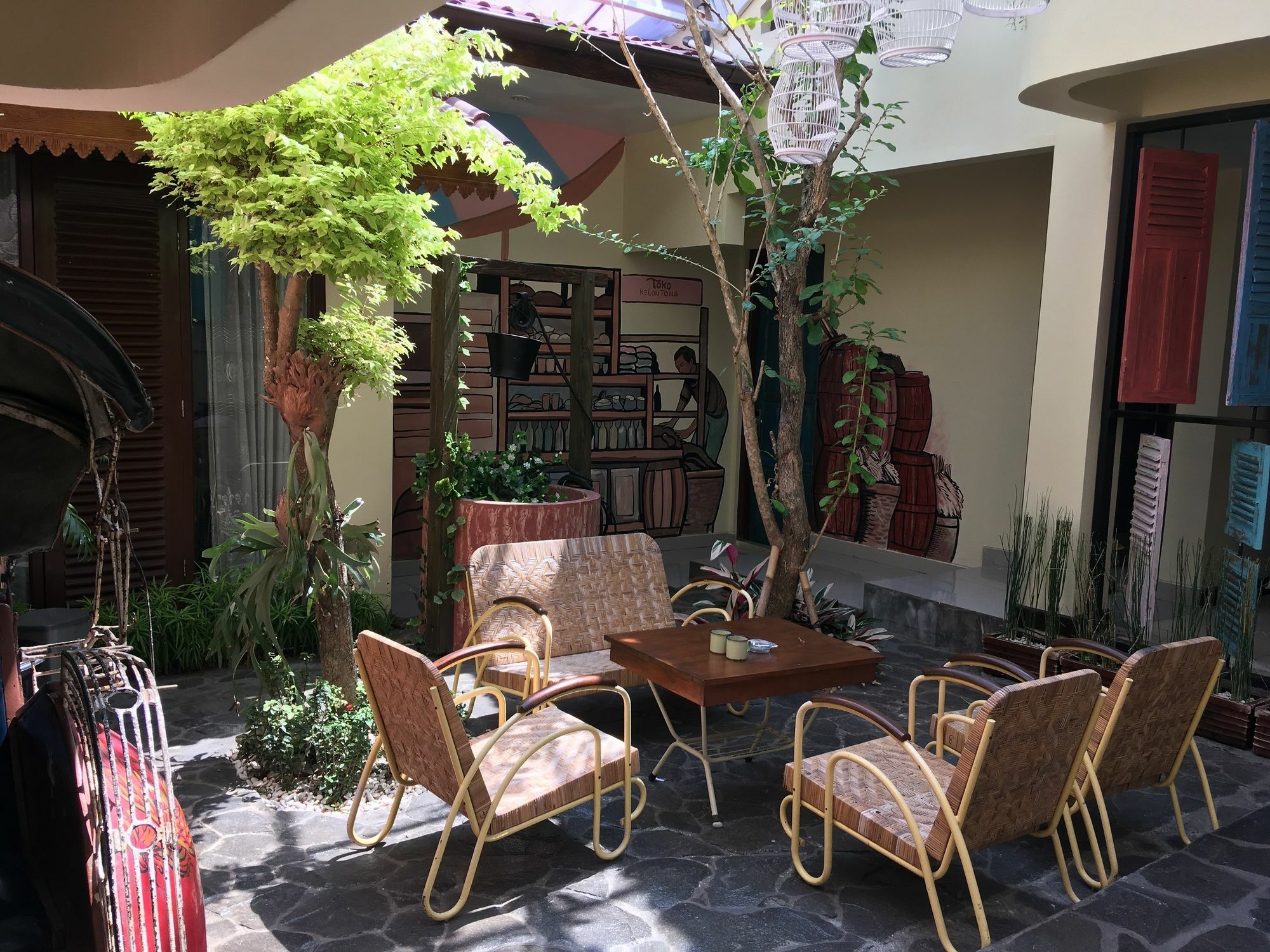 Omah Njonja Bed & Brasserie Jogjacarta Exterior foto